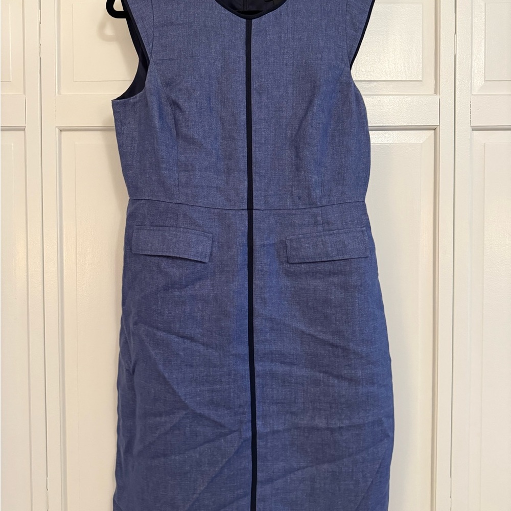 Elegant linen Jcrew Dress